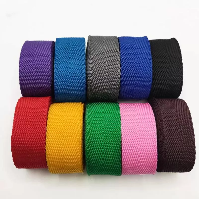 Polyester Webbing Belt Tape ສາຍແອວ Webbing